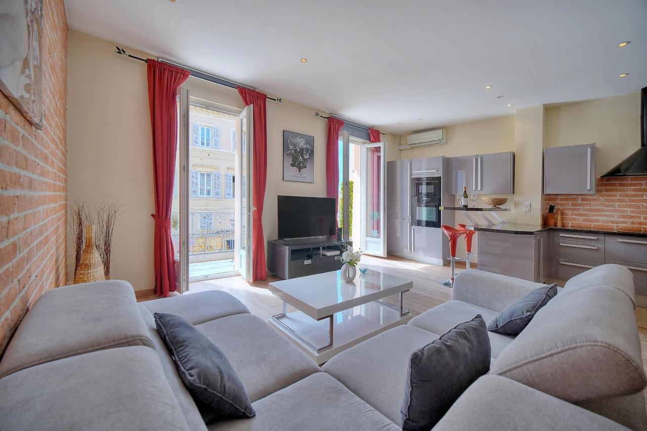 Moderne 3 Pieces Idealement Situe Centre De Cannes L! A2B22 المظهر الخارجي الصورة